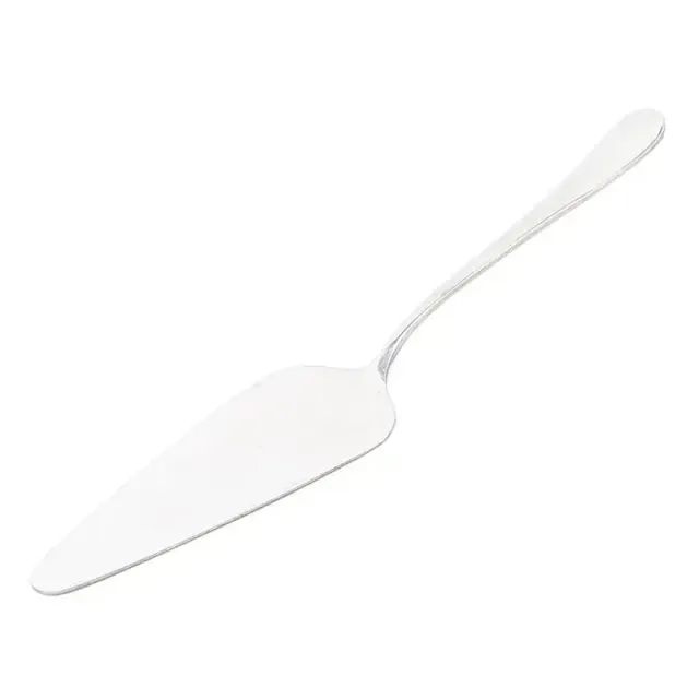 Couteau à gâteau en acier inoxydable - spatule à gâteaux et pizzas, couteau à desserts de mariage, couteau en métal avec lame dentelée