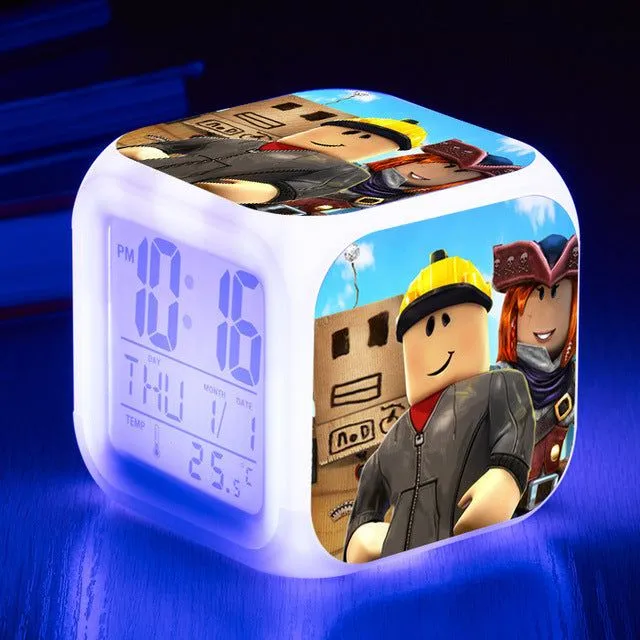 LED budík Roblox - viac variantov