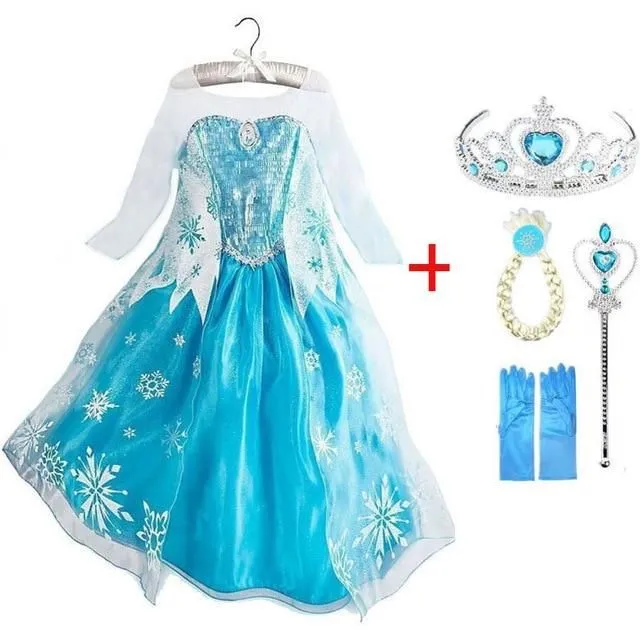 Children's costume Elsa from the Ice Kingdom