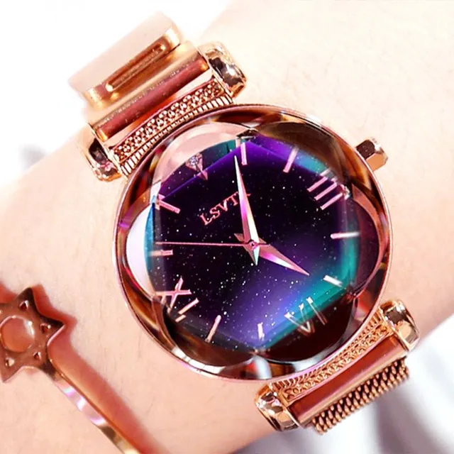 Elegant women's magnetic watch