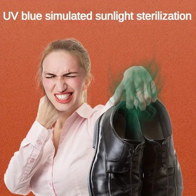Sušič oblečenia, sterilizácia UV modrého svetla a deodorizácia, smart dotyková obrazovka, rýchle sušenie, 1-8 hodín nepretržité sušenie
