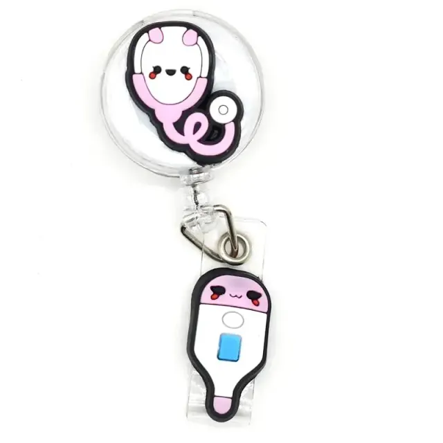 1pc High quality Silicone Extruder Signal Holder for Doctors and Medics with Cute Cartoon Design