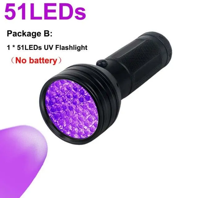 Super UV Light Zoom Flashlight
