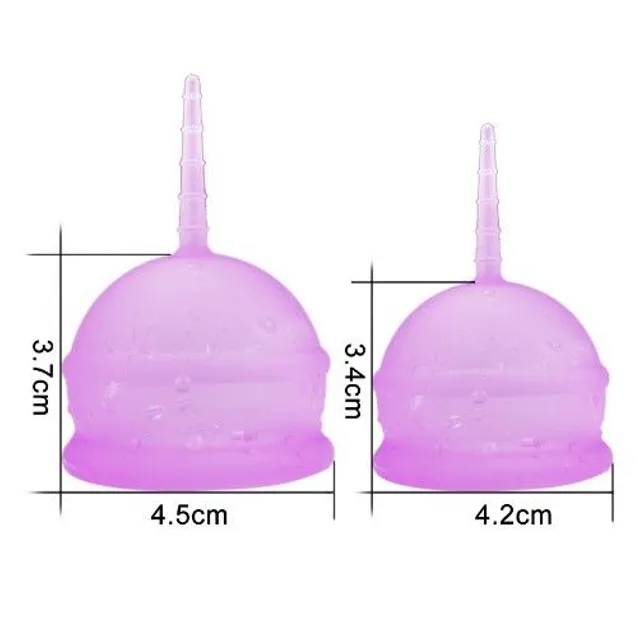 Colorful menstrual cup with box J3312