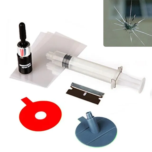 Windscreen repair kit