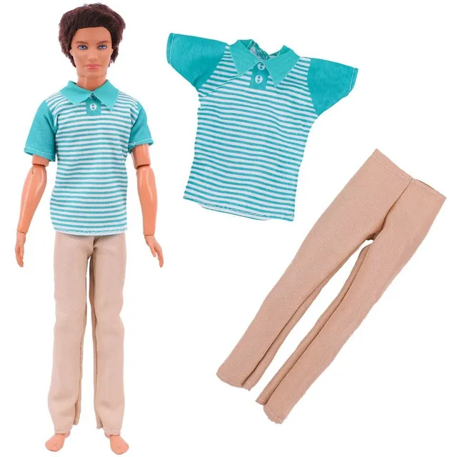 Zestaw modnych ubrań dla Barbie Kena