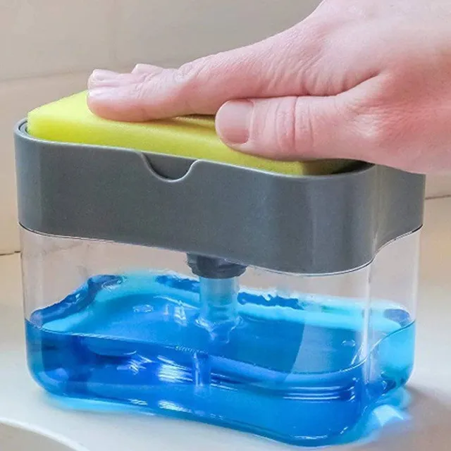 Liquid soap dispenser and detergent dispenser