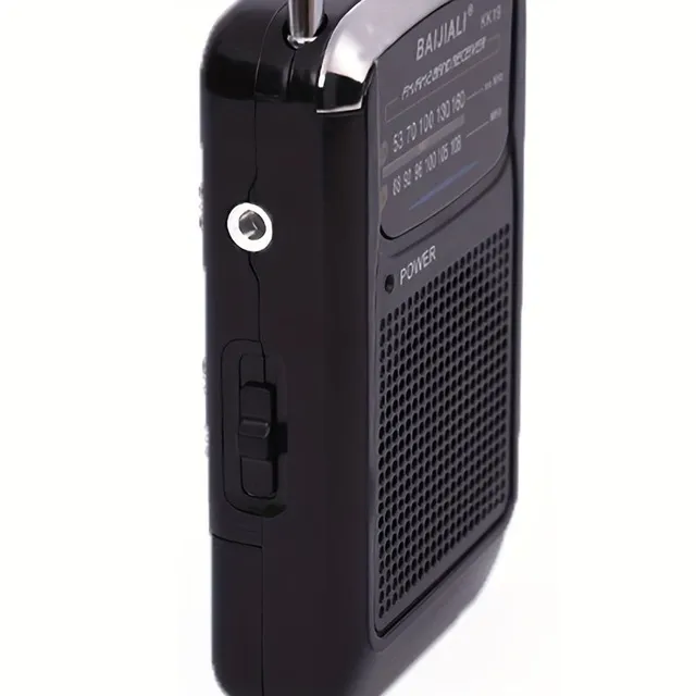 Transistor radio with loud speaker