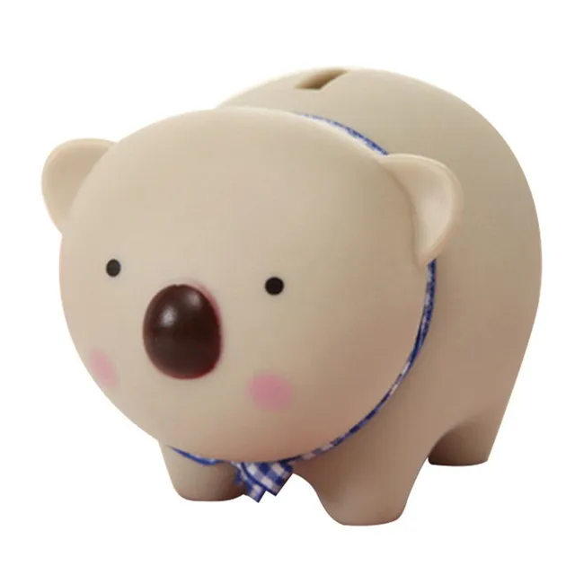 Cute portable mini cash box in the shape of an animal