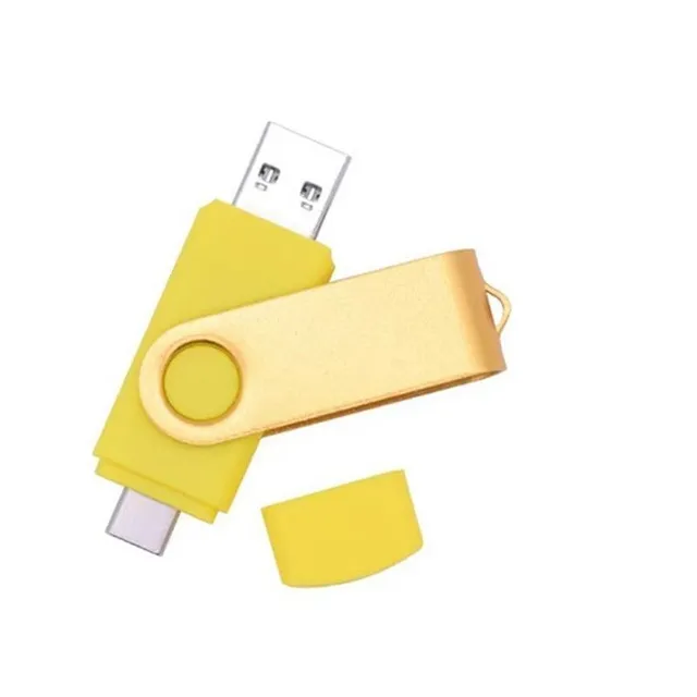 Stylish flash drive and USB C adapter - several colour variants Anabelle