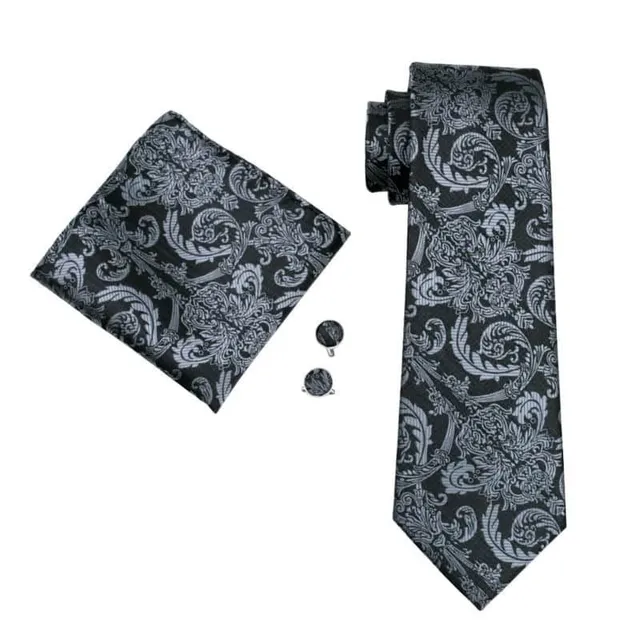 Men's formal luxury set | Tie, Handkerchief, Cufflinks