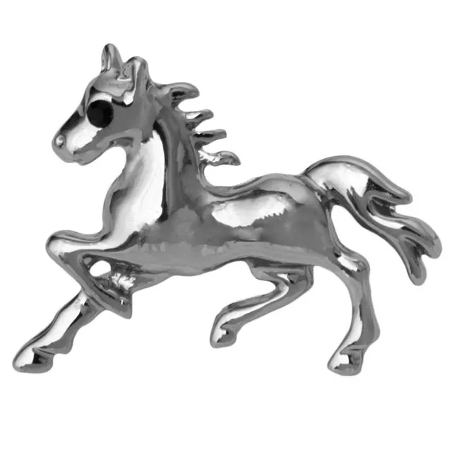 Beautiful modern brooch for horse lovers
