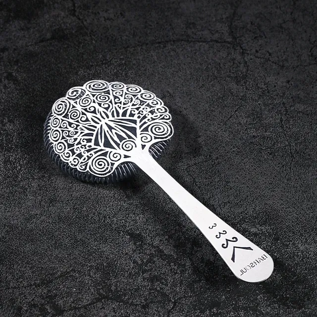 Luxurious stainless steel cocktail sieve - several motif variants