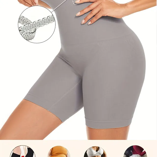 High waist sports shorts: for slim figure and perfect comfort