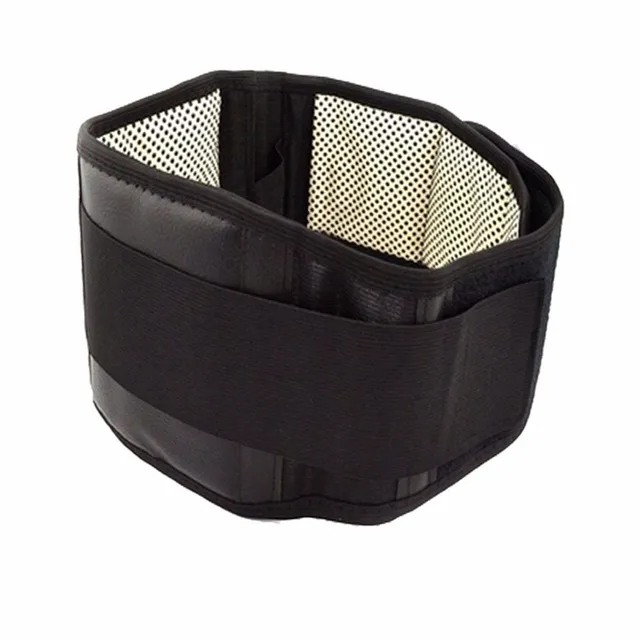 Lumbar heating belt with tourmaline for back pain