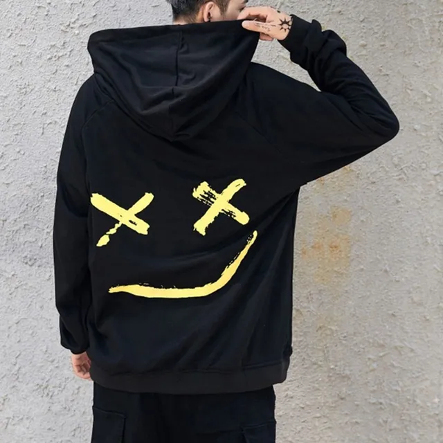 Unisex stylish sweatshirt with smiley