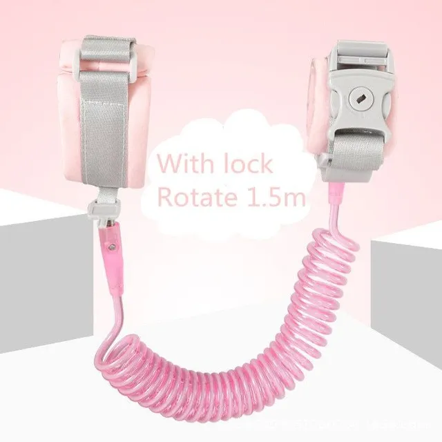 Anti Lost Wrist Link Toddler Leash Safety Harness for Baby Baby Strap Rope Outdoor Walking Hand Strap Anti-loss Light Bracelet