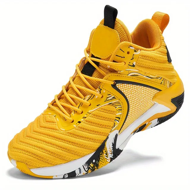 Men's basketball shoes oversized - breathable, comfortable, non-slip