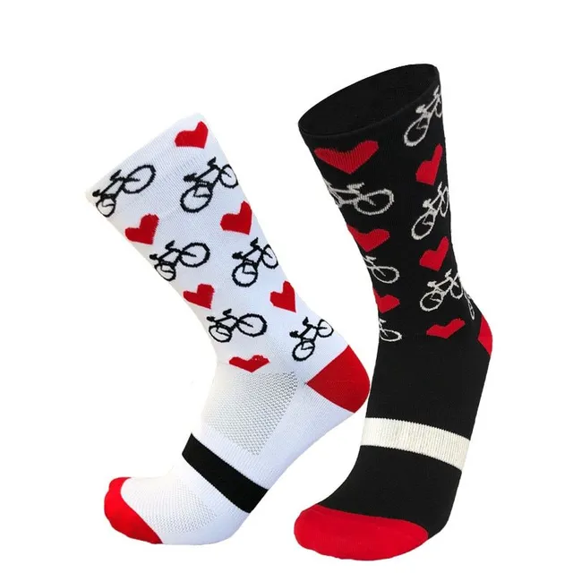 Funny comfortable cycling socks - more variants