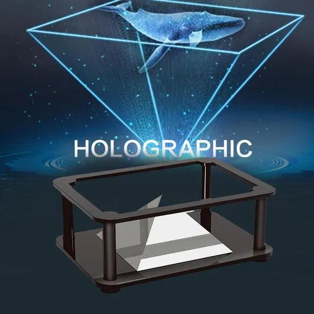 3D LED holographic projection for education