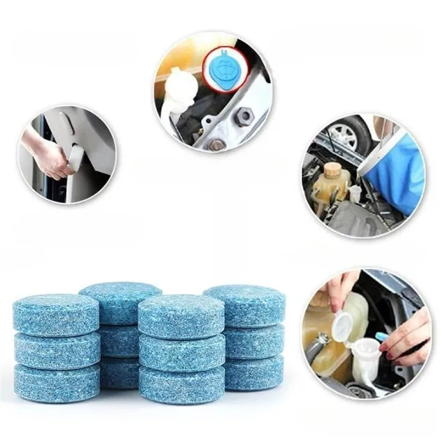 Tablete speciale pentru sistemul de spălare a parbrizului pentru curățare eficientă a parbrizului 10 buc Constant