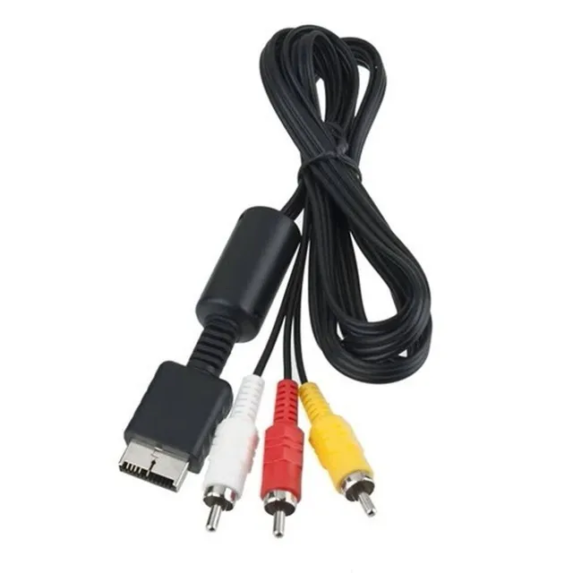 Composite AV cable for PS2 and PS3