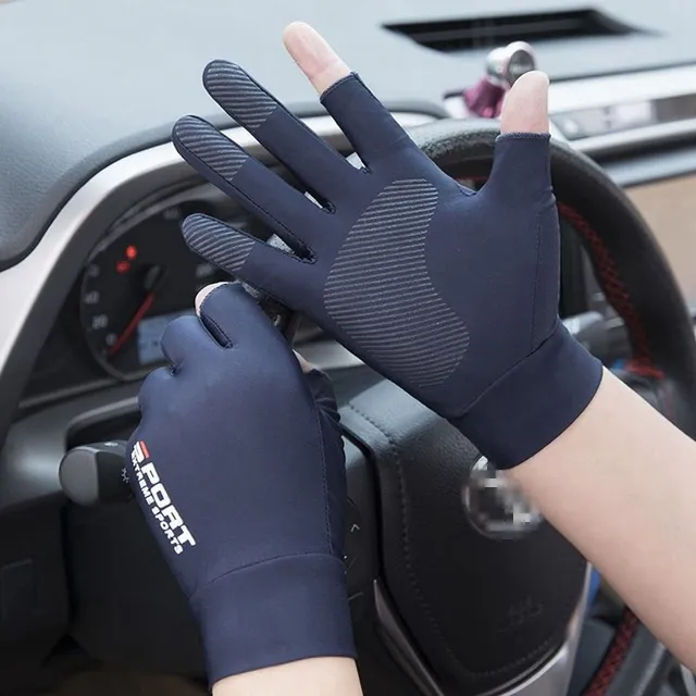 Anti-slip gloves for driving and sport