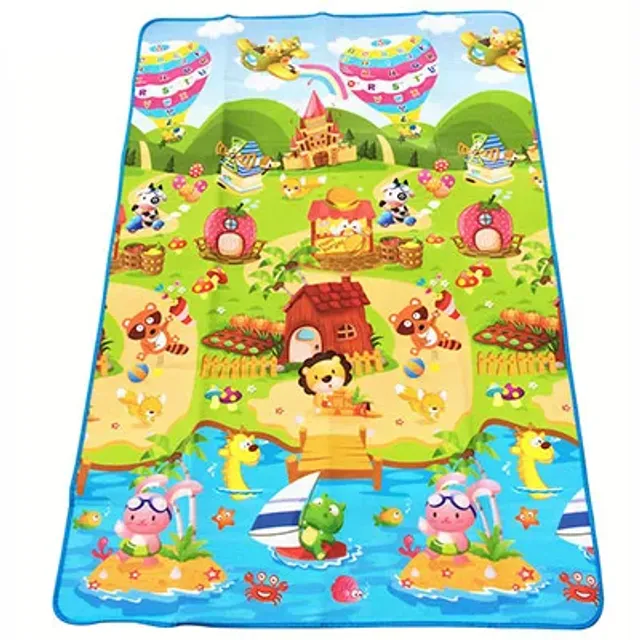 Folding pad for children for crawling and playing 180x120 cm