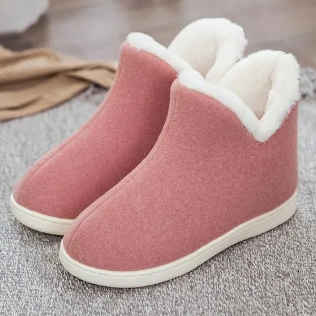 Insulated Home Ankle Slippers