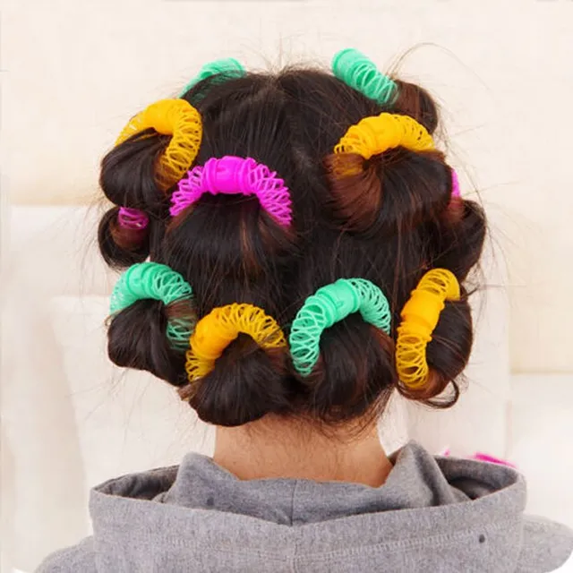 Spiral hair curlers - 16 pcs