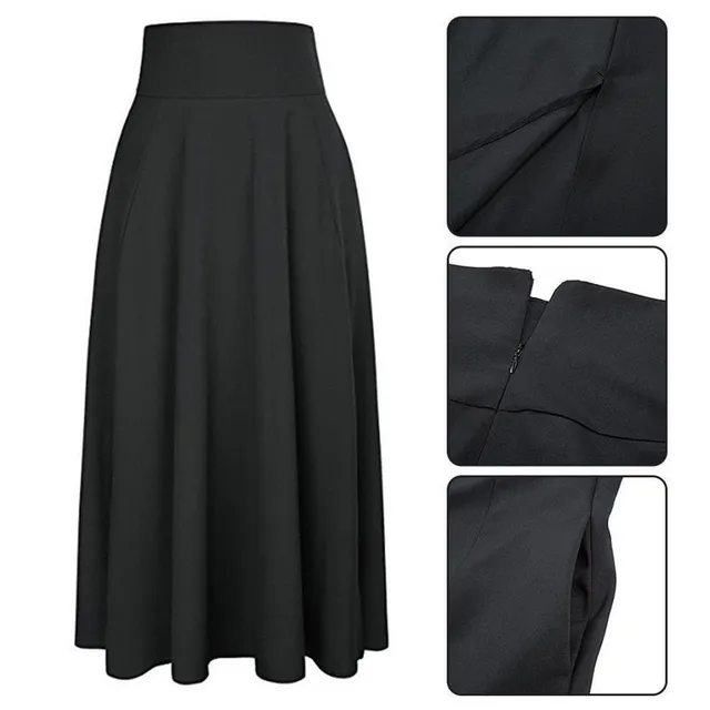 Women's long skirt with pocket Almira