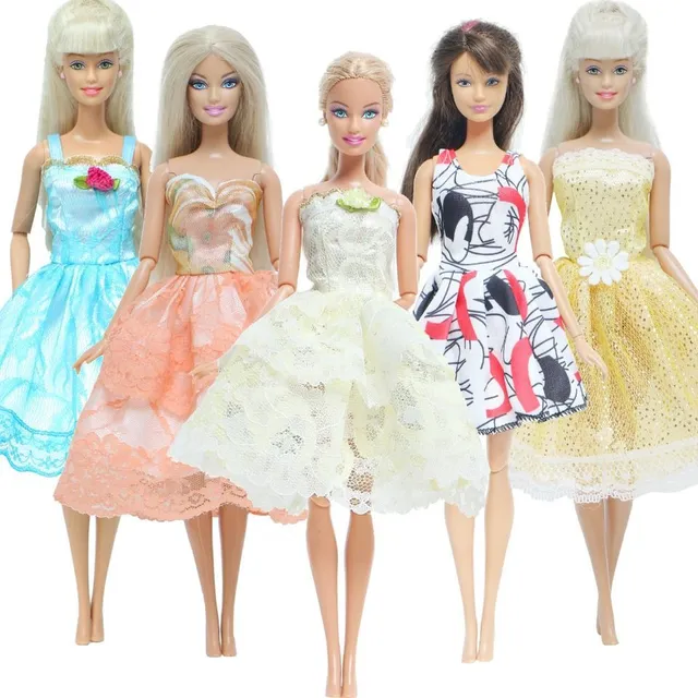 Set of clothes for Barbie doll - 5 pcs