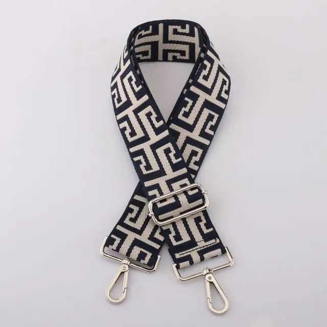 Stylish wide strap for travel bags and handbags with adjustable length Chukwudi