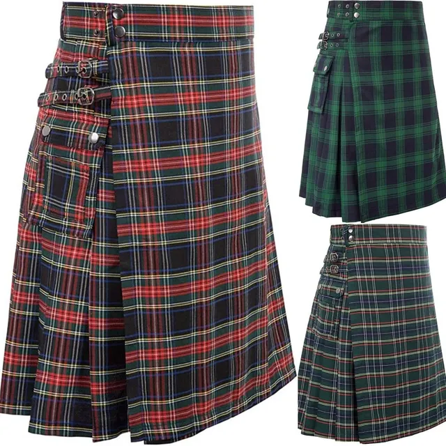 Férfi skót tradicionális highland kilt