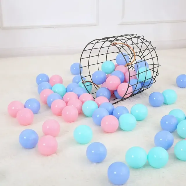 Sada zábavných plastových míčků nejen pro nejmenší - více barevných variant