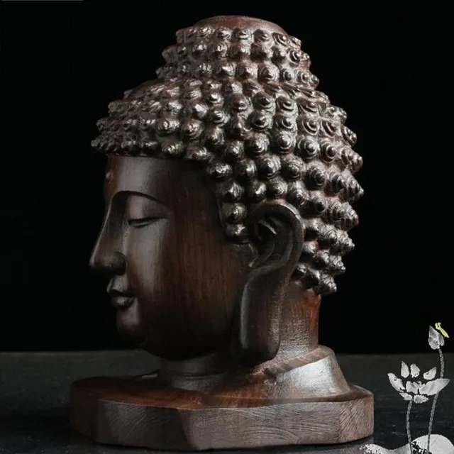 Decorative mahogany Buddha