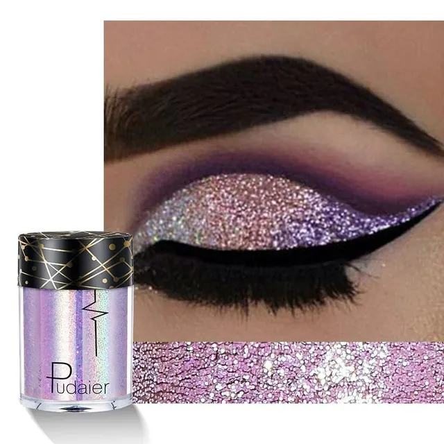 Luxury glitter in several color variants with universal use on eyes, lips and body