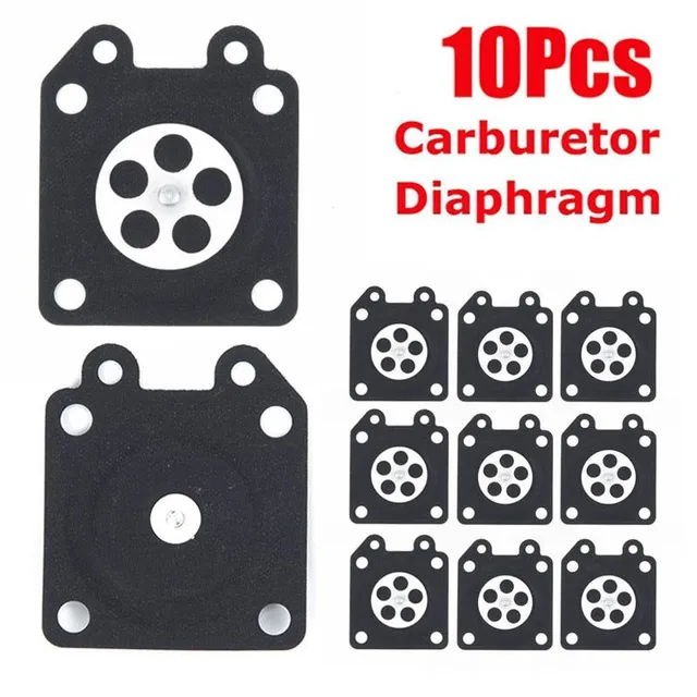 10 x chainsaw carburettor diaphragm rubber set for Walbro Carb 95-526 95-526-9 95-526-9-8