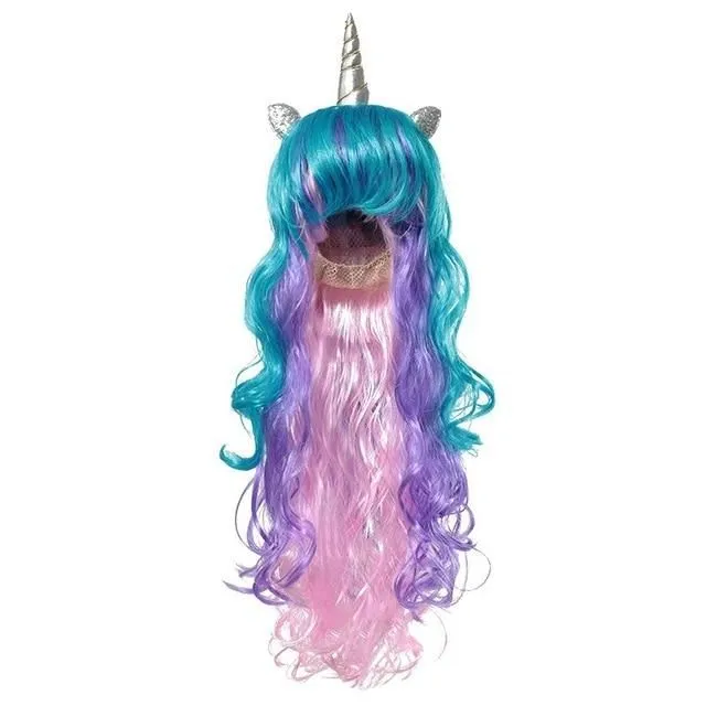 Wig z bajkowych postaci unicorn-wig-02