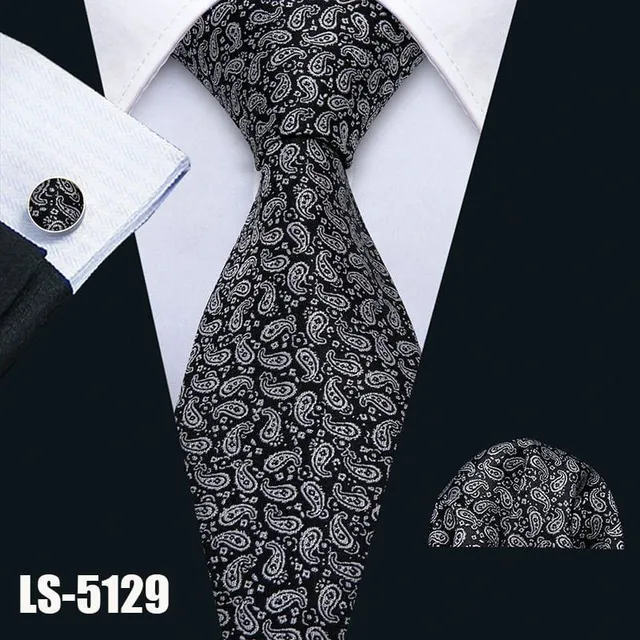 Men's formal luxury set | Tie, Handkerchief, Cufflinks