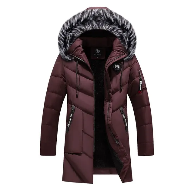 Men's fashion winter jacket with fur Antony