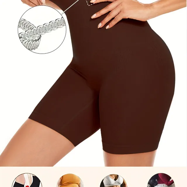 High waist sports shorts: for slim figure and perfect comfort