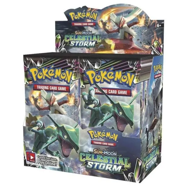 Karty Pokémon - celé balenie 324 ks - 36 balíčkov Multicolor