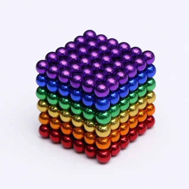 Set de construcție magnetic NeoCube - diferite culori