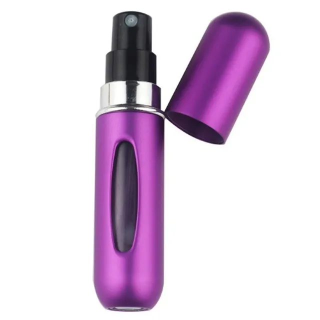 Elegantní minimalistická cestovní lahvička na parfém s rozprašovačem - různé barvy Bernard