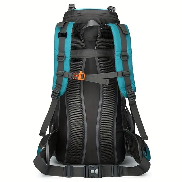 Camping backpack 70L, men's travel and outdoor bag with a large capacity for hiking and climbing