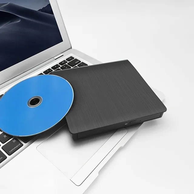 Přenosný CD DVD přehrávač s vysokorychlostním USB 3.0