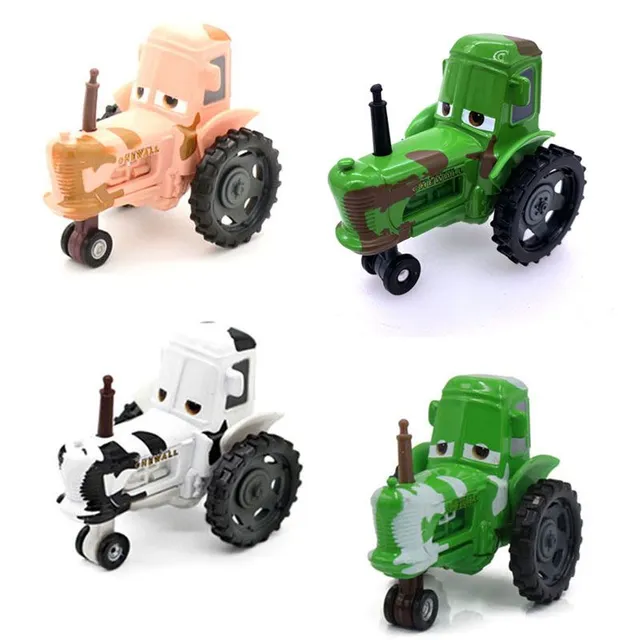 Model de tractor modern și stilat, de dimensiuni mici, pentru joacă din filmul Disney preferat, Mașini