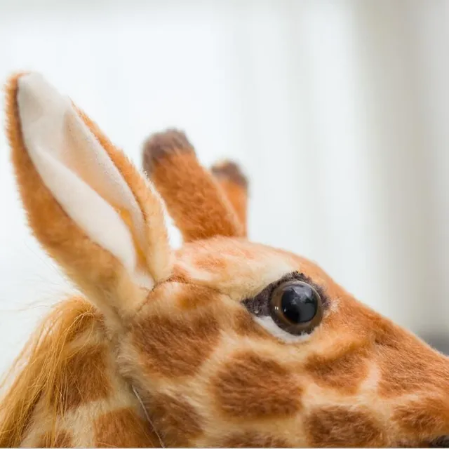 Giraffe en peluche géante de luxe pour enfants