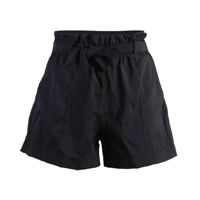 Women's elegant shorts with bow